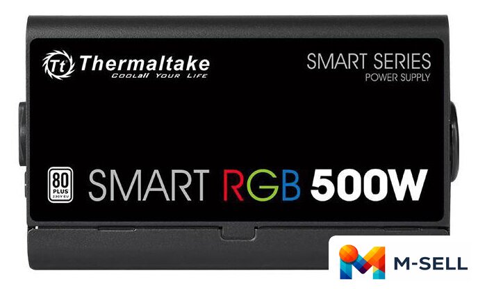 Блок питания Thermaltake Smart RGB 500W SPR-500AH2NK-2 - Изображение №3 — Мульти e-магазин M-SELL