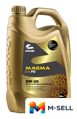 Моторное масло Cyclon Magma SYN FD 5W-20 5л - Изображение №1 — Мульти e-магазин M-SELL