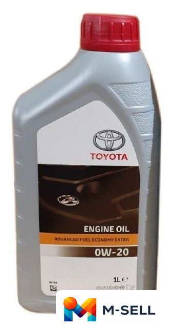 Моторное масло Toyota Engine Oil Advanced Fuel Economy SN 0W-20 1л - Изображение №1 — Мульти e-магазин M-SELL