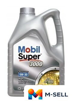 Моторное масло Mobil Mobil Super 3000 Formula R 5W-30 5л - Изображение №1 — Мульти e-магазин M-SELL