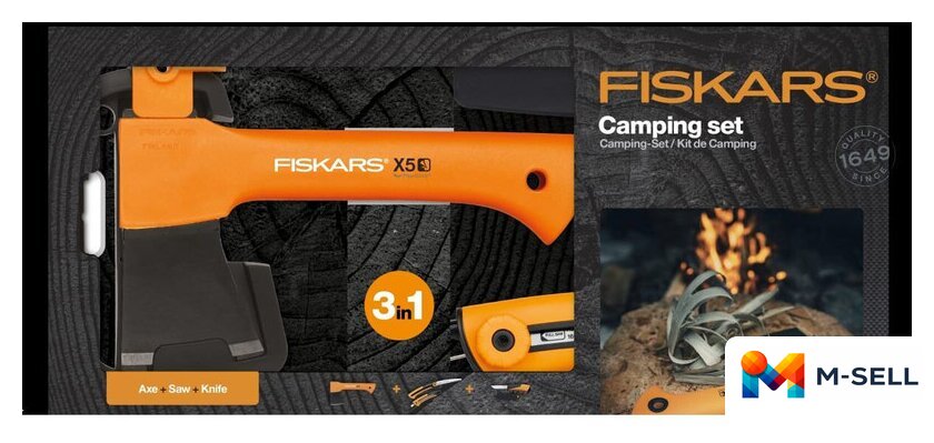 Набор походный Fiskars 1057912 - Изображение №5 — Мульти e-магазин M-SELL