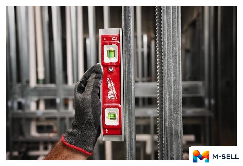 Уровень строительный Milwaukee 4932498742 - Изображение №4 — Мульти e-магазин M-SELL