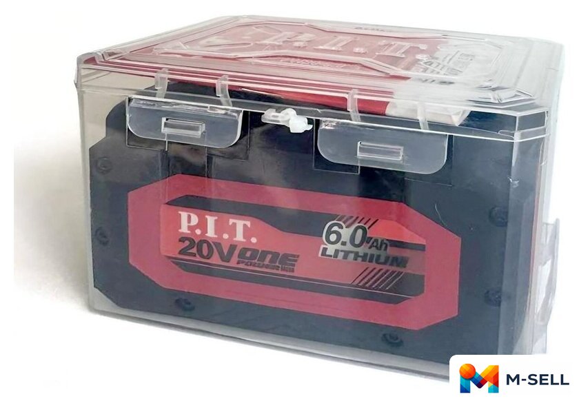 Аккумулятор P.I.T. PH20-6.0 (20В/6 Ач) - Изображение №2 — Мульти e-магазин M-SELL