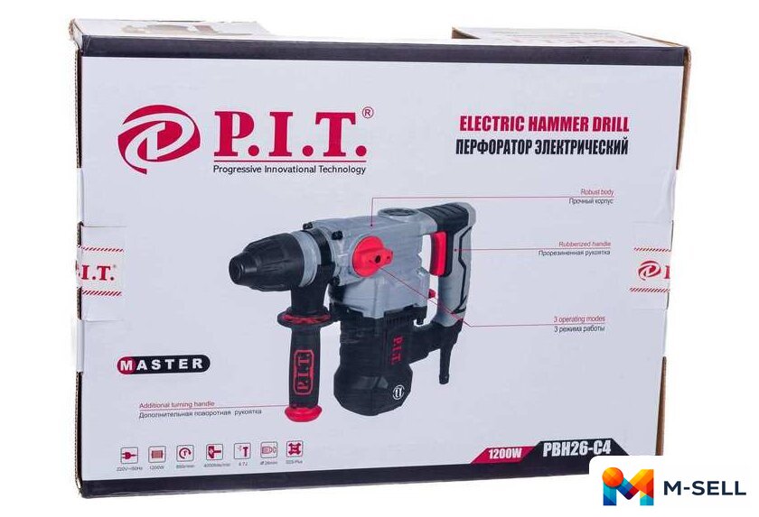 Перфоратор P.I.T. PBH26-C4 - Изображение №10 — Мульти e-магазин M-SELL