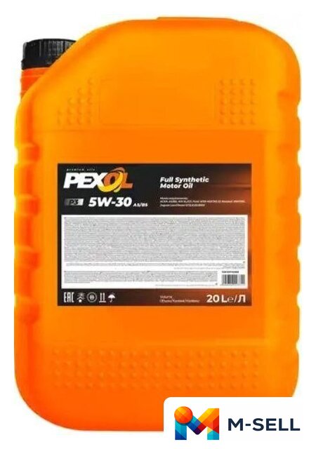 Моторное масло Pexol P3 5W-30 A5/B5 SL/CF 20л - Изображение №1 — Мульти e-магазин M-SELL
