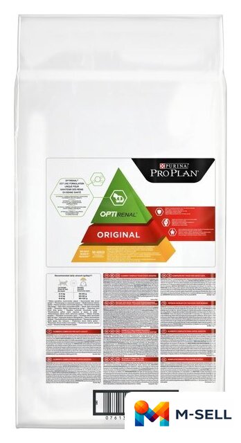 Сухой корм для кошек Pro Plan Original Adult OptiRenal с курицей 10 кг - Изображение №3 — Мульти e-магазин M-SELL