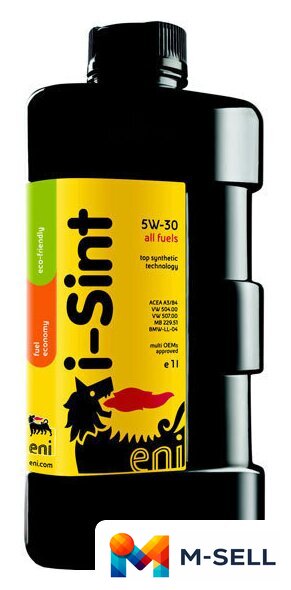 Моторное масло Eni i-Sint 5W-30 4л - Изображение №1 — Мульти e-магазин M-SELL