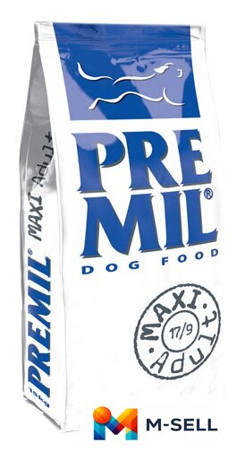 Сухой корм для собак Premil Maxi Adult 15 кг - Изображение №1 — Мульти e-магазин M-SELL