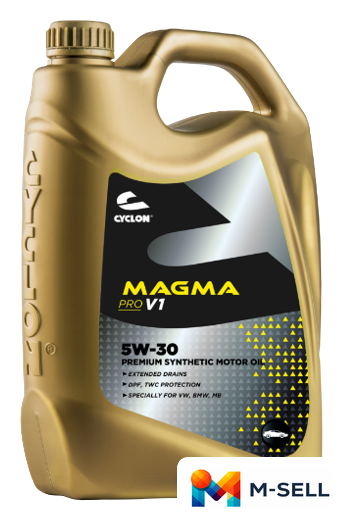 Моторное масло Cyclon Magma Pro V1 5W-30 JM26508 5л - Изображение №1 — Мульти e-магазин M-SELL
