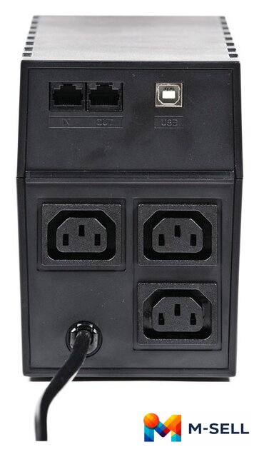 Источник бесперебойного питания Powercom Raptor RPT-1000AP 1000VA - Изображение №4 — Мульти e-магазин M-SELL
