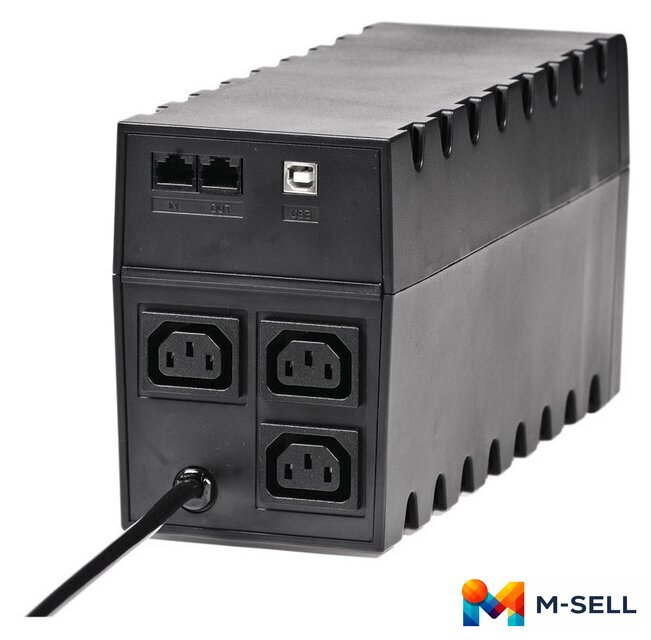 Источник бесперебойного питания Powercom Raptor RPT-1000AP 1000VA - Изображение №3 — Мульти e-магазин M-SELL