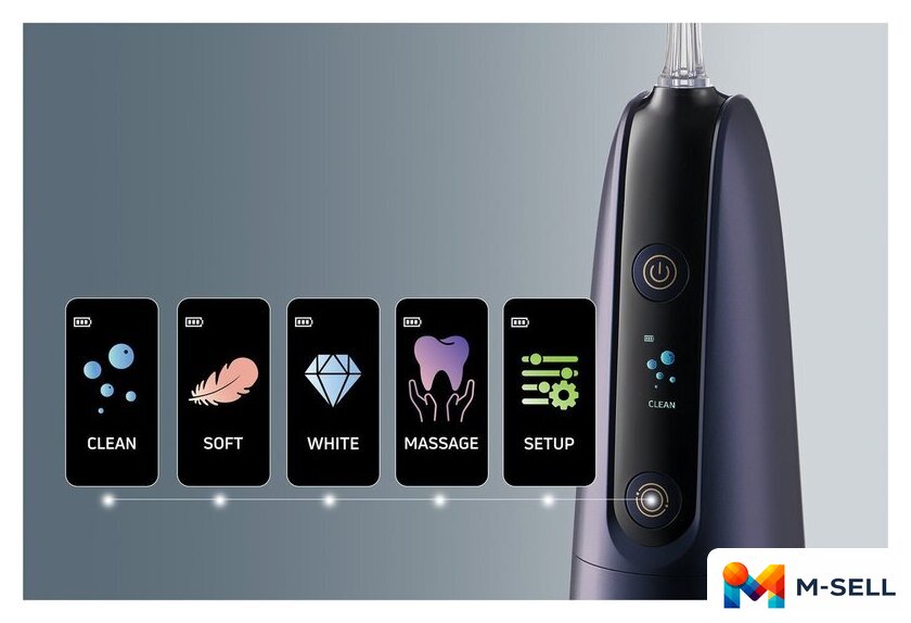 Ирригатор  Sencor SOI 1310BL - Изображение №6 — Мульти e-магазин M-SELL