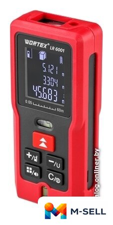 Лазерный дальномер Wortex LR 6001 LR6001002723 - Изображение №1 — Мульти e-магазин M-SELL