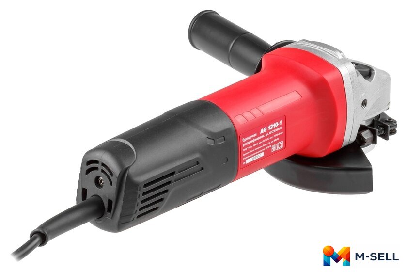 Угловая шлифмашина Wortex AG 1210-1 AG1210100013 - Изображение №2 — Мульти e-магазин M-SELL