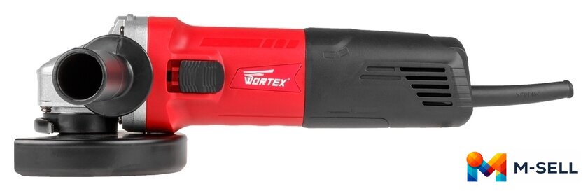 Угловая шлифмашина Wortex AG 1210-1 AG1210100013 - Изображение №3 — Мульти e-магазин M-SELL