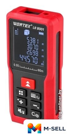 Лазерный дальномер Wortex LR 8001 LR8001002723 - Изображение №1 — Мульти e-магазин M-SELL