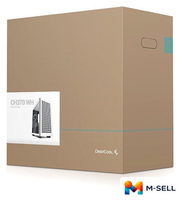 Корпус DeepCool CH370 WH R-CH370-WHNAM1-G-1 - Изображение №12 — Мульти e-магазин M-SELL