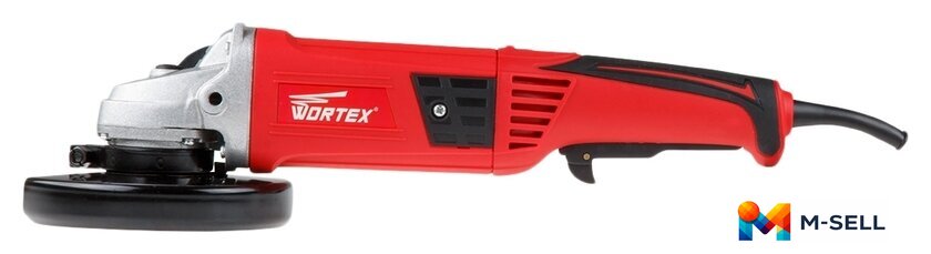 Угловая шлифмашина Wortex AG 1213 AG121300018 - Изображение №3 — Мульти e-магазин M-SELL