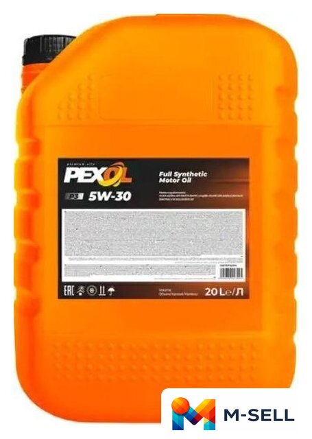 Моторное масло Pexol P3 5W-30 A3/B4 SN/CF 20л - Изображение №1 — Мульти e-магазин M-SELL