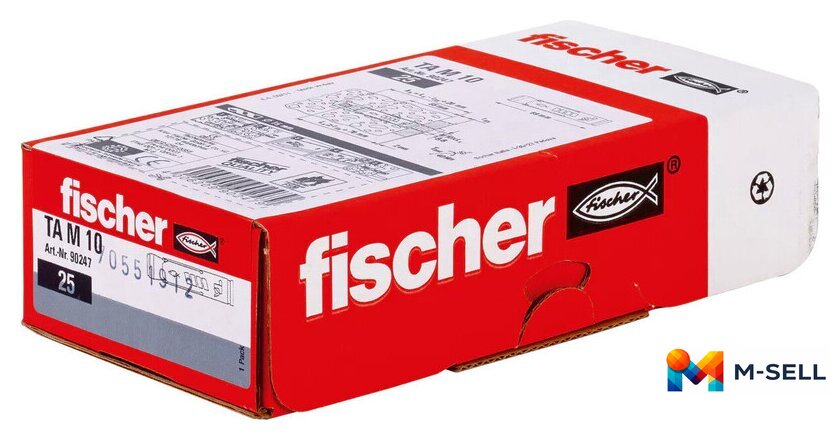 Анкер забивной Fischer TA M10 90247 (25 шт) - Изображение №1 — Мульти e-магазин M-SELL
