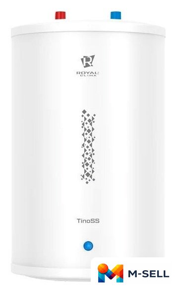Накопительный электрический водонагреватель под мойку Royal Clima TinoSS RWH-TS15-RSU - Изображение №1 — Мульти e-магазин M-SELL