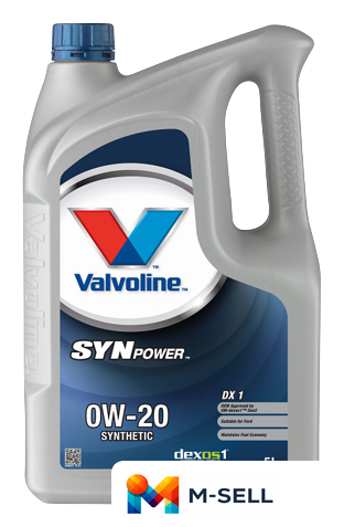 Моторное масло Valvoline SynPower DX1 0W-20 5л - Изображение №1 — Мульти e-магазин M-SELL