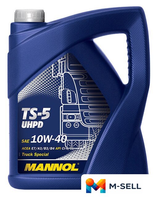 Моторное масло Mannol TS-5 UHPD 10W-40 5л - Изображение №1 — Мульти e-магазин M-SELL