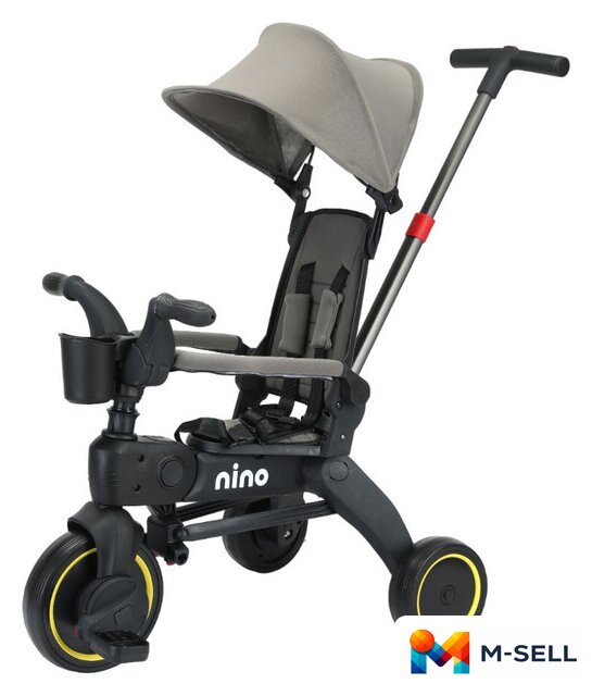 Детский велосипед Nino KS-1688 (серый) - Изображение №1 — Мульти e-магазин M-SELL
