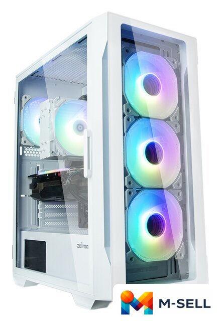 Корпус Zalman i3 Neo TG (белый) - Изображение №1 — Мульти e-магазин M-SELL