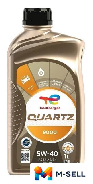 Моторное масло Total Quartz 9000 5W-40 SP 1л - Изображение №1 — Мульти e-магазин M-SELL