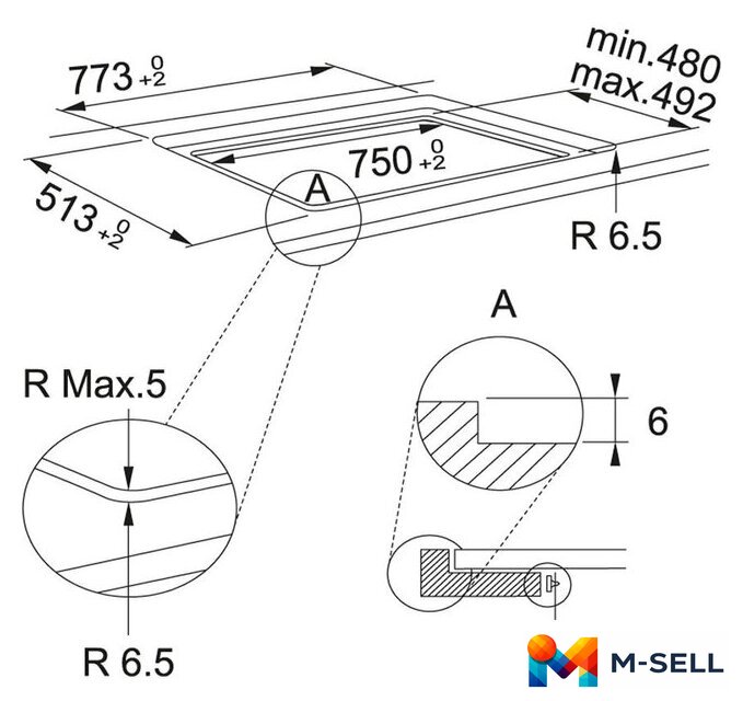 Варочная панель Franke FSM 804 I B BK - Изображение №2 — Мульти e-магазин M-SELL