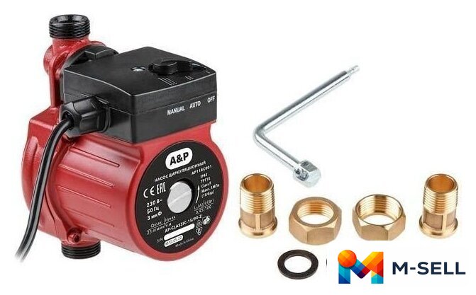 Насос A&P Classic-15/120-Z AP118C002 - Изображение №2 — Мульти e-магазин M-SELL