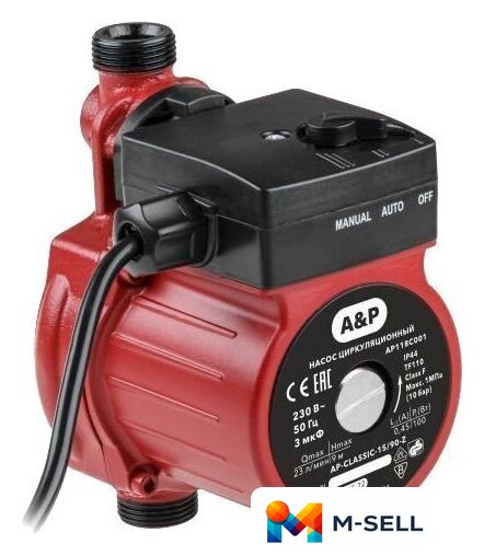 Насос A&P Classic-15/120-Z AP118C002 - Изображение №1 — Мульти e-магазин M-SELL