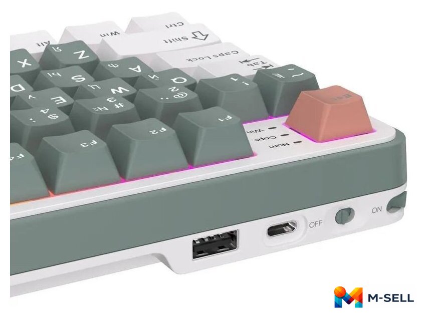 Клавиатура Royal Kludge RK-S98 RGB Camping (RK Brown) - Изображение №8 — Мульти e-магазин M-SELL