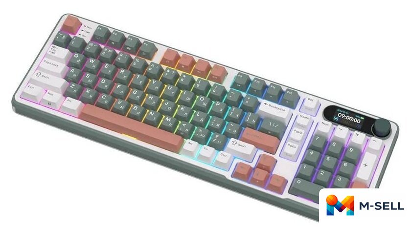 Клавиатура Royal Kludge RK-S98 RGB Camping (RK Brown) - Изображение №5 — Мульти e-магазин M-SELL