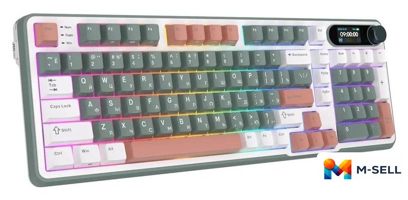 Клавиатура Royal Kludge RK-S98 RGB Camping (RK Brown) - Изображение №4 — Мульти e-магазин M-SELL