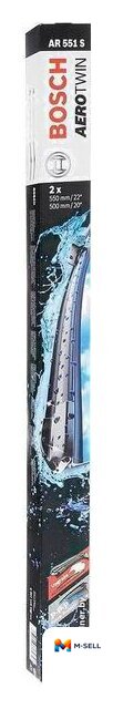 Щетки стеклоочистителя Bosch Aerotwin 3397118905 - Изображение №3 — Мульти e-магазин M-SELL