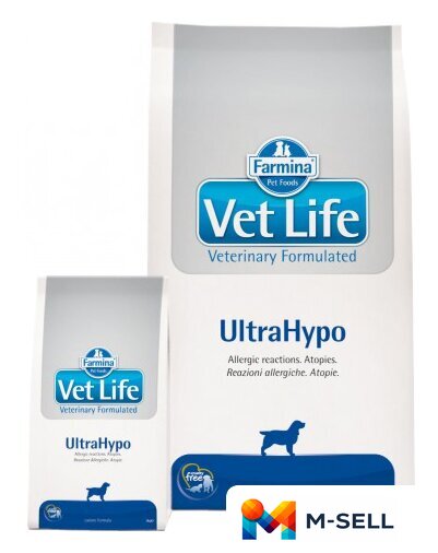 Сухой корм для собак Farmina Vet Life UltraHypo Dog 2 кг - Изображение №1 — Мульти e-магазин M-SELL