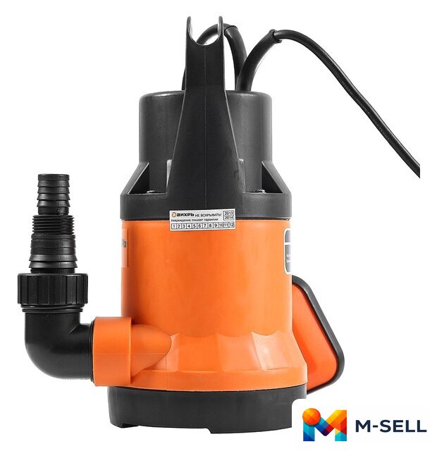 Дренажный насос Вихрь ДН-400 - Изображение №4 — Мульти e-магазин M-SELL
