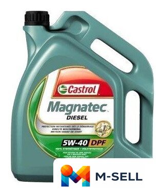 Моторное масло Castrol Magnatec Diesel 5W-40 DPF 5л - Изображение №1 — Мульти e-магазин M-SELL
