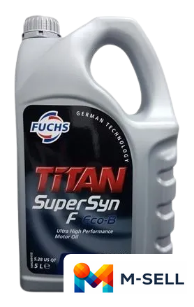 Моторное масло Fuchs Titan SuperSyn F ECO-B 5W-20 5л - Изображение №1 — Мульти e-магазин M-SELL