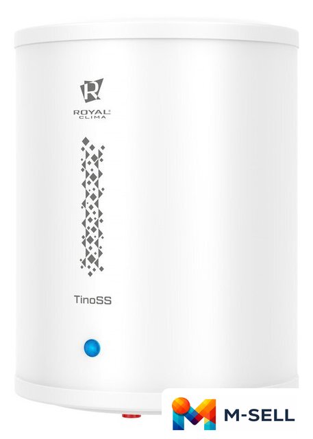 Накопительный электрический водонагреватель над мойкой Royal Clima TinoSS RWH-TS10-RS - Изображение №2 — Мульти e-магазин M-SELL