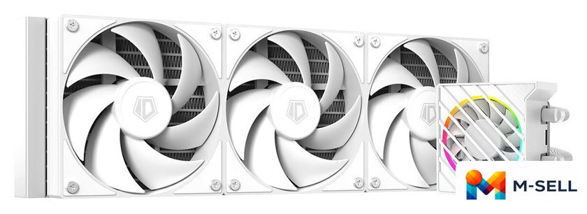 Система жидкостного охлаждения для процессора ID-Cooling DashFlow 360 XT Lite White - Изображение №1 — Мульти e-магазин M-SELL