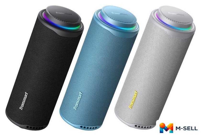 Беспроводная колонка Tronsmart T8 (синий) - Изображение №6 — Мульти e-магазин M-SELL