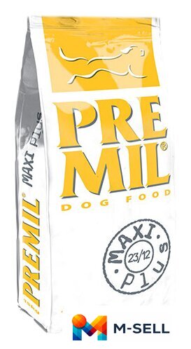 Сухой корм для собак Premil Maxi Plus 15 кг - Изображение №1 — Мульти e-магазин M-SELL