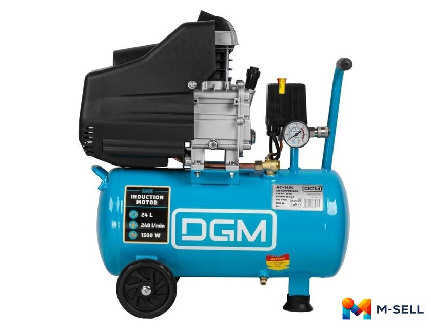 Компрессор DGM AC-125C - Изображение №4 — Мульти e-магазин M-SELL