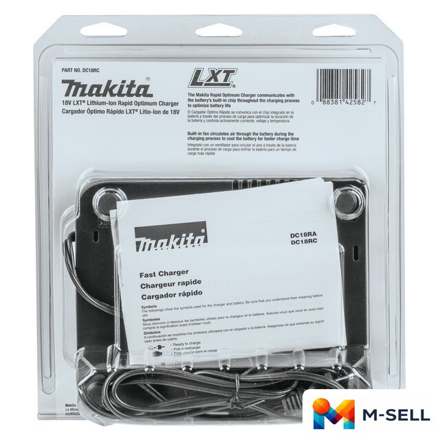 Зарядное устройство Makita DC18RC - Изображение №5 — Мульти e-магазин M-SELL