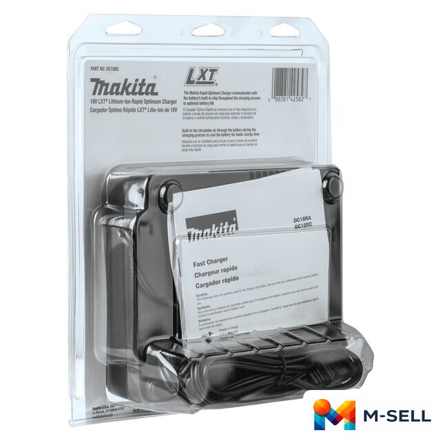 Зарядное устройство Makita DC18RC - Изображение №4 — Мульти e-магазин M-SELL