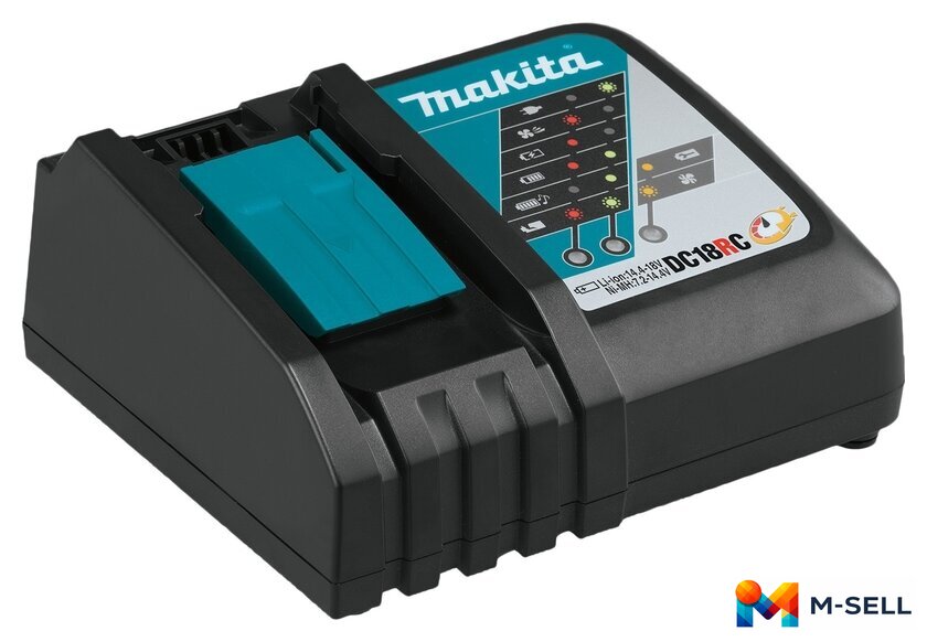 Зарядное устройство Makita DC18RC - Изображение №1 — Мульти e-магазин M-SELL
