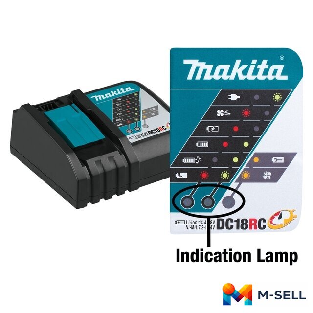 Зарядное устройство Makita DC18RC - Изображение №2 — Мульти e-магазин M-SELL